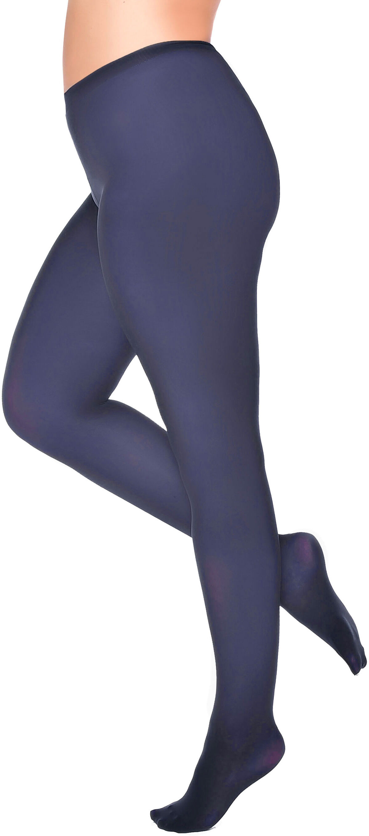 Yours Clothing Navy 90 denier tights