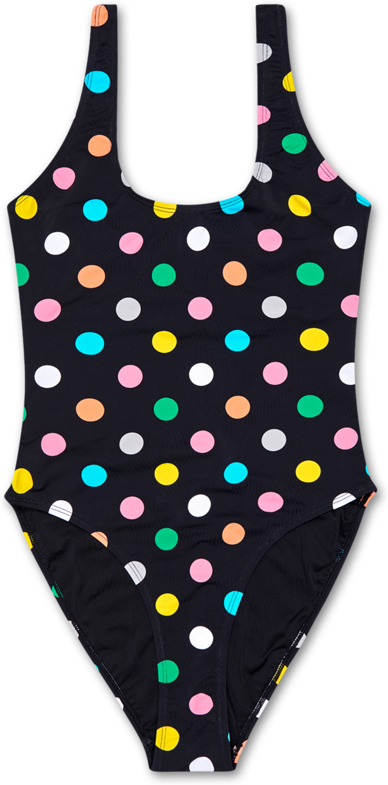 Happy Socks Big Dot Swimsuit - Black - Women