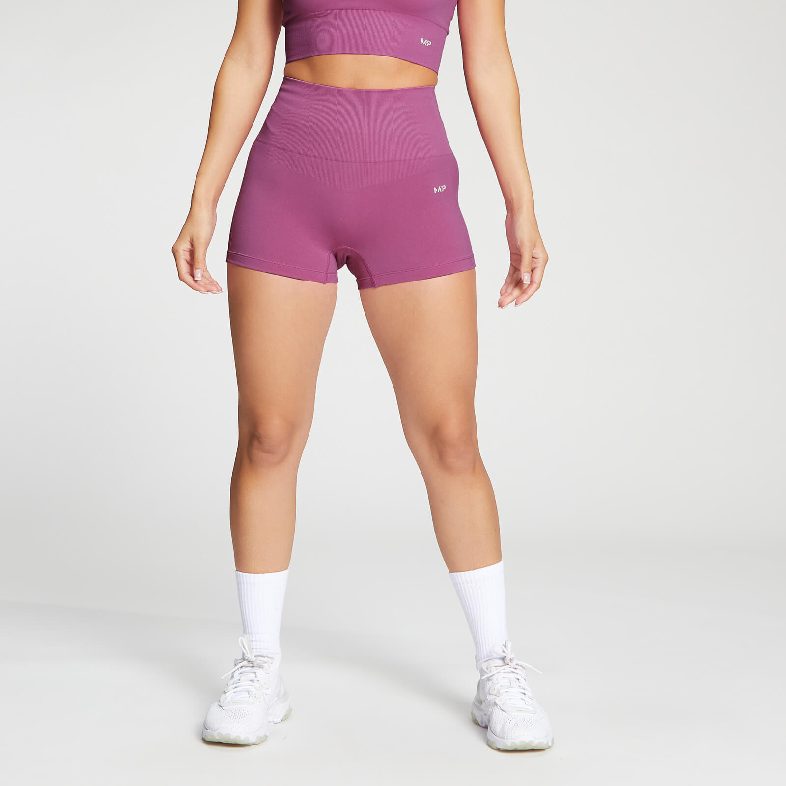 MP Women's Shape Seamless Booty Shorts - Orchid - XL