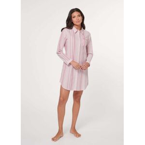 Madeleine Sleepshirt mit Webstreifen rosa / multicolor 36