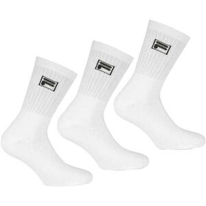 Fila Sportsocken, (Packung, 3 Paar), Klassiche Tennissocken, Freizeitsocken white  35-38