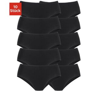 petite fleur Jazz-Pants Slips, (Packung, 10 St.), aus elastischer Baumwolle schwarz  36/38