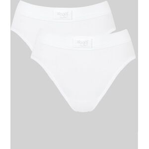 sloggi Jazz-Pants Slips »Double Comfort Tai 2P«, (Packung, 2 St.), mit Logo... weiss  36