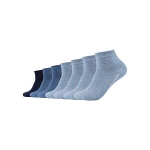 Camano Kurzsocken, (Packung, 7er-Pack), mit hohem Baumwollanteil denim-meliert  43 (46)