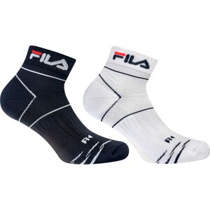 Fila Kurzsocken, (2 Paar), mit Logoschriftzug white-navy  39 (42)