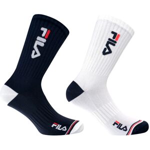 Fila Sportsocken, (2 Paar) white-navy  35 (38)