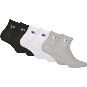 Fila Kurzsocken, (Packung, 6 Paar), Sneakersocken mit Logo-Stickerei classic-mi  39-42