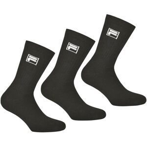 Fila Sportsocken, (Packung, 3 Paar), Klassiche Tennissocken, Freizeitsocken black  35-38