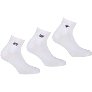 Fila Kurzsocken, (Packung, 3 Paar), mit eingestrickem Logo white  39-42