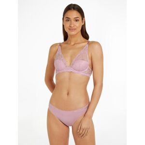 Calvin Klein Underwear Bügelloser BH »LIGHTLY LINED PLUNGE«, aus Spitze MAUVE_MIST  80