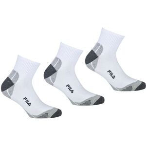 Fila Kurzsocken, (Packung, 3 Paar), mit verstärkter Ferse white  35-38