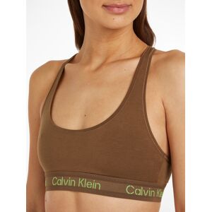 Calvin Klein Underwear Bralette-BH »UNLINED BRALETTE«, mit CK-Logoschriftzug braun  XL (42/44)