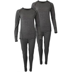 Accezzi Merino, Skiunterwäsche, Damen, grau, 2 Paar