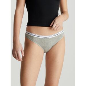 Calvin Klein Underwear Bikinislip »BIKINI (LOW-RISE)«, mit Logobund grey Größe M (38)