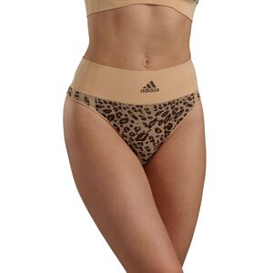 Adidas Sportswear String, nahtlos, mit hoher Taille, Animal-Design animal print Größe M (38)