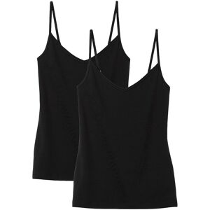 CALIDA Unterhemd »Benefit Women«, (2er Pack), aus Baumwolle schwarz Größe M (44/46)