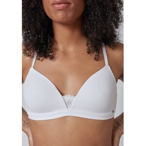 Skiny Triangel-BH »CottonLace Essentials«, (1 tlg.), Cup A-C white Größe 70