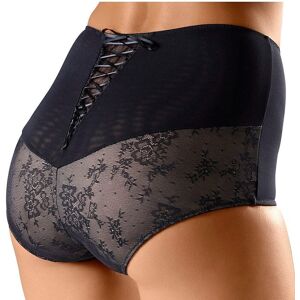 petite fleur goldfarben Panty-Ouvert, mit extravaganter Schnürung hinten schwarz Größe 32/34