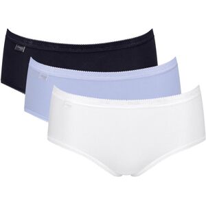 sloggi Slip »Basic+ Midi C3P«, (Spar-Pack, 3 St.), Corespun MULTIPLE COLOURS 15 Größe 40