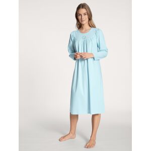 CALIDA Nachthemd »Soft Cotton«, Schlafhemd ca. 110 cm lang, Comfort Fit,... hellblau Größe L (48/50)