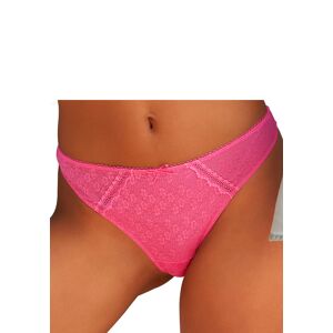 Vivance String, aus dezent transparenter Spitze pink Größe 40/42