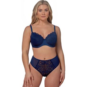 After Eden D-cup & up High-Waist-String »Bo«, mit Spitzen-Details dark blue Größe XXL