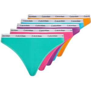 Calvin Klein Underwear Bikinislip »5 PACK BIKINI (LOW-RISE)«, (Packung, 5... pl grn/fch fdr/dhl/bl atl/vbrt org Größe XL (42/44)