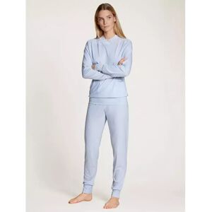 Calida - Pyjama-Set Lang, Mit Bündchen, Für Damen, Blau, Größe S