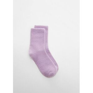 Mango Socken mit weichem Finish - Lila - U - weiblich