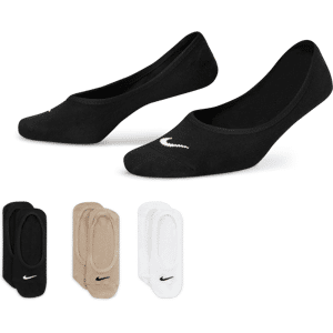 Nike Everyday Lightweight Trainings-Footie-Socken für Damen (3 Paar) - Multi-Color - 34-38