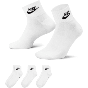 Nike Everyday EssentialKnöchelsocken (3 Paar) - Weiß - 42-46