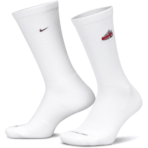 Nike Everyday Plus Cushioned Crew-Socken (1 Paar) - Weiß - 42-46