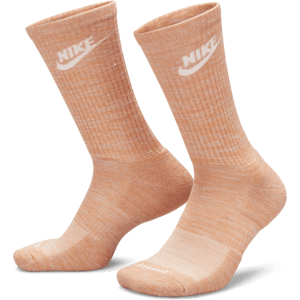 Nike Everyday Plus gepolsterte Crew-Socken - Braun - 46-50