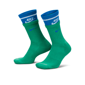 Nike Everyday Plus gepolsterte Crew-Socken (1 Paar) - Grün - 42-46