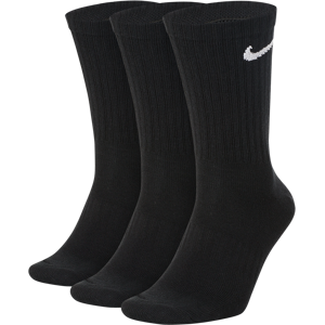 Nike Everyday Lightweight Crew-Trainingssocken (3 Paar) - Schwarz - 46-50