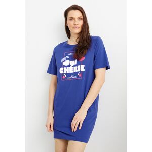 C&A Nachthemd, Blau, Größe: XL Weiblich