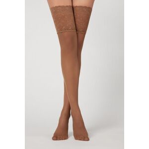 Calzedonia Stay Ups 20 Denier Matt Frau Hautfarben Größe M/L