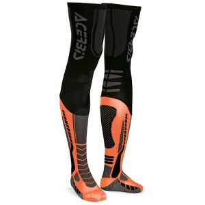 Acerbis X-Leg Pro Socken S M Schwarz Orange