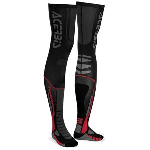 Acerbis X-Leg Pro Socken 2XL Schwarz Rot