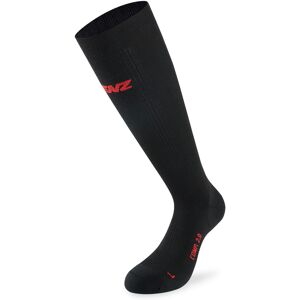 Lenz Compression 2.0 Merino Socken XL Schwarz