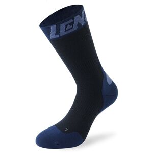 Lenz 7.0 Mid Merino Kompression Socken 42 43 44 Blau