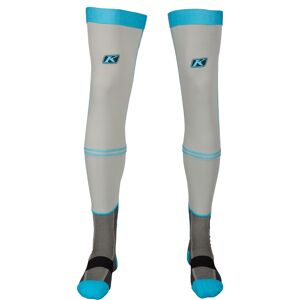 Klim Aggressor -1.0 Knee Brace Socken S Grau Blau