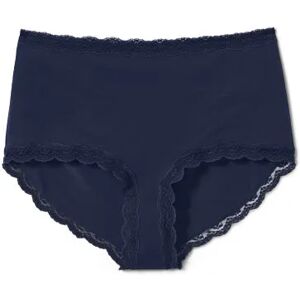 Tchibo - Highwaist-Panty - Dunkelblau - Gr.: L Baumwolle  L 44/46 female