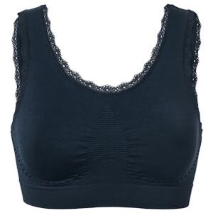 Tchibo - Seamless-Bustier - Dunkelblau - Gr.: L Polyamid  L 44/46 female