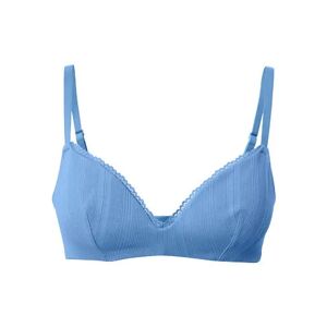 Tchibo - Softschalen-BH aus Rippe - Hellblau - Gr.: 75B Polyester  75B female