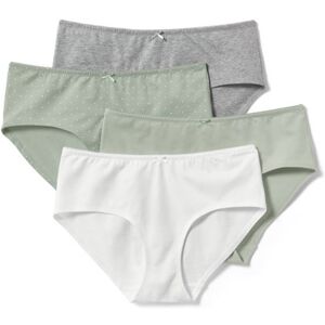 Tchibo - 4 Pantys - Weiss/Meliert - Gr.: XXL Baumwolle 1x XXL 52/54 female