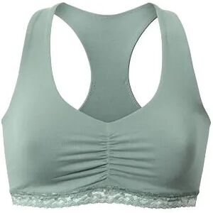 Tchibo - Bustier - Salbeifarben - Gr.: L Baumwolle  L 44/46 female