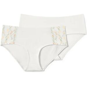 Tchibo - 2 Pantys - Weiss - Gr.: XL Polyester  XL 48/50 female