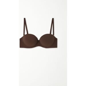 Tezenis Trägerloser BH Madrid Frau Braun Größe 75C