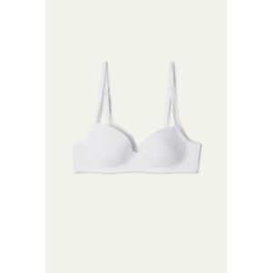 Tezenis Balconette-BH Wien Mikrofaser Frau Weiß Größe 85C